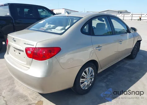 2009 Hyundai Elantra Gls/Se from USA, damaged, VIN KMHDU46D69U698364